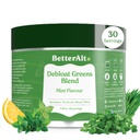 Mejores Alt Greens Powder, Detox " Debloat con 15 Super Greens Blend of Spirulina, Moringa Powder, Wheatgrass, Pre " Probiotics, Empaquetado con antioxidantes, Mint Flavor, No Maltodextrin, 30 Servings