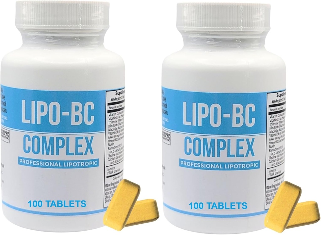 Lipo BC Complex 100 tablet (2 balení) 200 tablet celkem