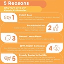 pleature B-vitamin Boost: B1 Thiamiini 500 mg & B2 Riboflaviini 400 mg Gummy Duo lapsille & aikuisille