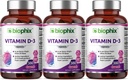 biophix Vitamin D-3 10000 IU 380 Softgels 3 Pack - High-Potency in Extra Virgin Olive Oil Non-GMO Soy-Free Supports Strong Bones Immune Health