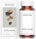 Aged Black Garlic Capsules - Garlic Pills - Daha az Odor - 60 Capsules - Allium Sativum Supplement - Allicin