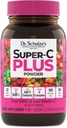 Dr. Schulze Super-C Plus - C-vitamiini lisand immuunsuse toetamiseks - naha tervis ja antioksüdandi tugi - suure tugevusega valem - taimepõhine supertoit - Gluteenivaba & Vegan - 2 oz (20 serveerimist)