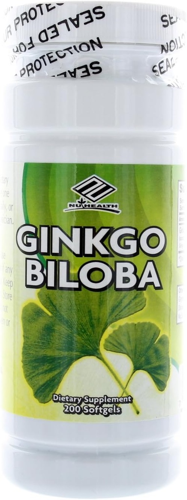 NU-Health Ginkgo Biloba 60 Mg 200软胶