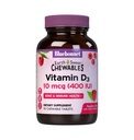 BlueBonnet Nutrition Earth Sweet Vitamin D3 400 IU Chewable Tablets, Aids in Muscle and Skeletal Growth, D3, Non GMO, Gluten, Free, Soy Free, Milk Free, Kosher, 90 Chewable Tablets, Raspberry Flavor