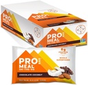 PROBAR - MEAL 바, 초콜릿 코코넛, 비 GMO, 글루텐 프리, 건강, 식물 기반, 전체 식품 재료, 천연 에너지 (12 개)