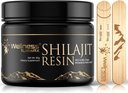 Shilajit Resin with Fulvic Acid and Trace Minerals - Gold Grade Pure Himalayan Shilajit for Men - Chilajit from Gilgit Опакован с 85+ минерали, метаболизъм и имунна поддръжка - 60 гр.