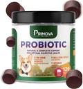 Probiotische hondenkauwers voor hondenvertering Enzymen - Hondendiarree & Natuurlijke Allergie Relief - Puppy Probiotic Kauwen - Honden Allergie Kauwen - Pack van 120 Kauwen