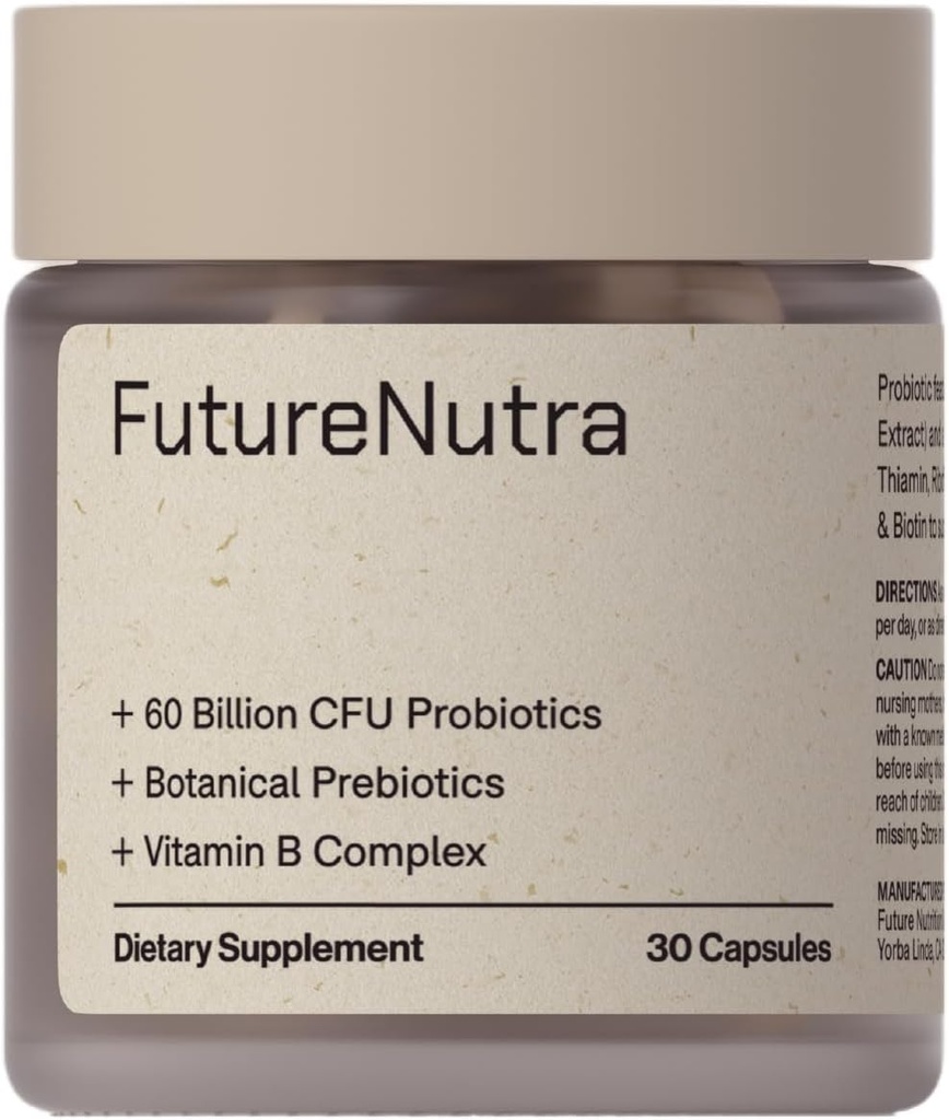 10 Fortgeschrittene Strainen, Präbiotika und B Vitamine für Gesamtdigestive & Immune Gesundheit, unterstützt okziale Verstopfung, Bloating, Durchfall - 30 Count/Bottle