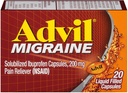 Advil 200 mg Liquid Filled Capsules 20 ea