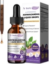 Totaria Liposomal Ashwagandha Liquid Drops w / Shilajit, Magnezu, Soursop, L- Theanine, Ultra Extact Ashwagandha Root Extract 124; 7% Withanolides 124; Alcohol Free 124; Non-GMO Birth124; dla mężczyzn i kobiet
