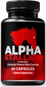 Pilules Alpha Stallion pour hommes, Formule nutritionnelle quotidienne pour la performance et la confiance des hommes, Toutes les capsules Alpha Stallion naturelles pour soutenir la santé globale, Examens officiels AlphaStallion (60 capsules)