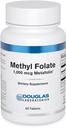 Douglas Laboratories Methyl Folate L-5-MTHF - 1,000 mcg Metafolin - Vitamin B Folate - Supports Homocysteine Metabolism & Fetal Development* - Non-GMO - 60 Tablets