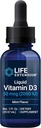 Life Extension Liquid Vitamin D3 (Mint), 50 mcg (2000 IU), Immunary System Support, Bone Health, All-Body Health, Tasty Metter Flavor, Gluten Free, Non-GMO, 29.57 ml