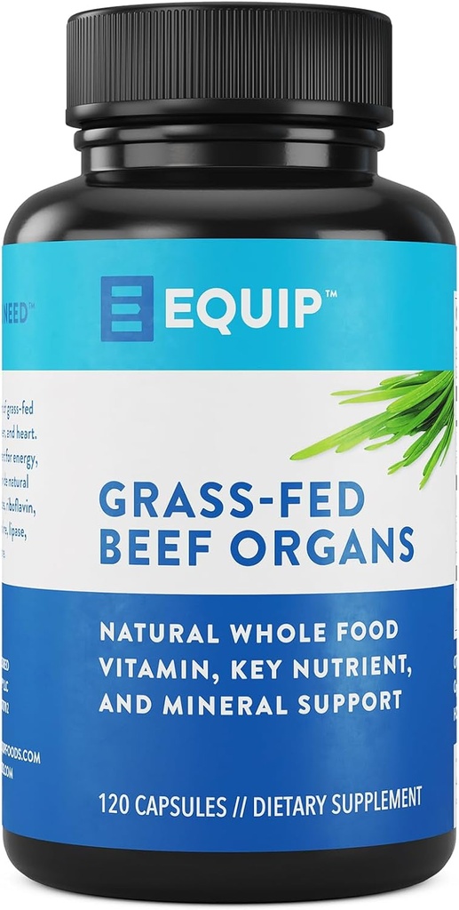 Equip Foods Graves-Fed Beef Organians 124; Grass Fed Feed Organ Suplement