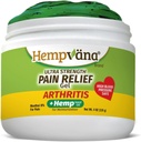 Hempvana Arthritis Pain Relief Gel, Ultra-Strength for Arthritis in Muscles ' Joints. مُثرى بزيت (هيمب ستيد) كما هو الحال على التلفاز إغاثة طويلة الأمد يعمل بسرعة 4 أوز