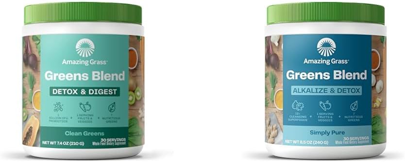 Grass Greens בלגן Detox & Digest & Greens Band Alkalize & Detox