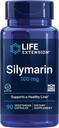 Life Extension Silymarin - Milk Thistle Extract - Támogatja a máj-egészséget - gluténmentes, nem-GMO, vegetáriánus - 90 kapszula