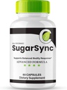 Sugar Sync Kapsle, SugarSynSynSync Glyco Optimizer Dodatek, Sugar Sync kloubní Optimizer - Maximální síla, Cukr Sync Gluco Čistota Detox Advanced Formule, SugarSync Glycol Recenze (60 Kapsle)