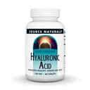 Source Naturals Hyaluronic Acid, 100 mg, Promotes Healthy Joints and Skin* - 60 Tablets