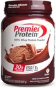 Premier Protein Powder, Chocolate Milkshake, 30g Protein, 1g Sugar, 100% Whey Protein, Keto Friendly, No Soy, Gluten Free, 24,5 унции (17 порций)