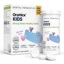 OraTicx Kids Dental Probiotics, Healthy Teeth, Yogurt Flavor, 30ct 1-PK | Clinically Studied Probiotic, Supports Teeth & Gums, Ages 3+, Sugar-Free, Xylitol, 30 Lozenges, No Refrigeration