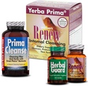 Yerba Prima Emakumeen Barne Garbiketa Programa Berritzailea - 30 eguneko programa - Kit 3 botila barne - Detox Cleanse Emakumearentzat diseinatua