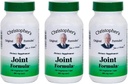 Christopher's Original Formulas Joint Formula – 100 Veģetāriešu kapsulas – Synergistic Herbal Blend Joint Support – Ražots ASV - Pack of 3