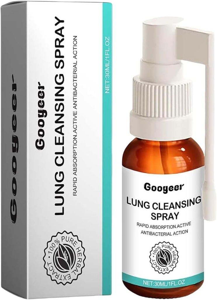 Lung Cleaning Spray Herbal Lung Clear Detox para fumadores