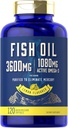 Huile de poisson de Carlyle 3600mg