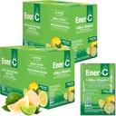 Ener-C Multivitamin Drink Mix - Pacotes de Vitamina para Água, Eletrólitos Powder Packets, Vitamina Drink Mix, Hydration Liquid Mix, Imune Booster para Adultos, Energia Saudável - Limão, 60 Contagem