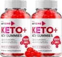 (2 Paket) Keto One Gummies Advanced Loss - ACV Gummies Maksimum Güc, Keto One Keto Plus ACV Çıxış idarə edilməsi Gummies Apple Cider Vinegar, Keto One Gummies Reviews B12 Keto +ACV (120 Gummies)
