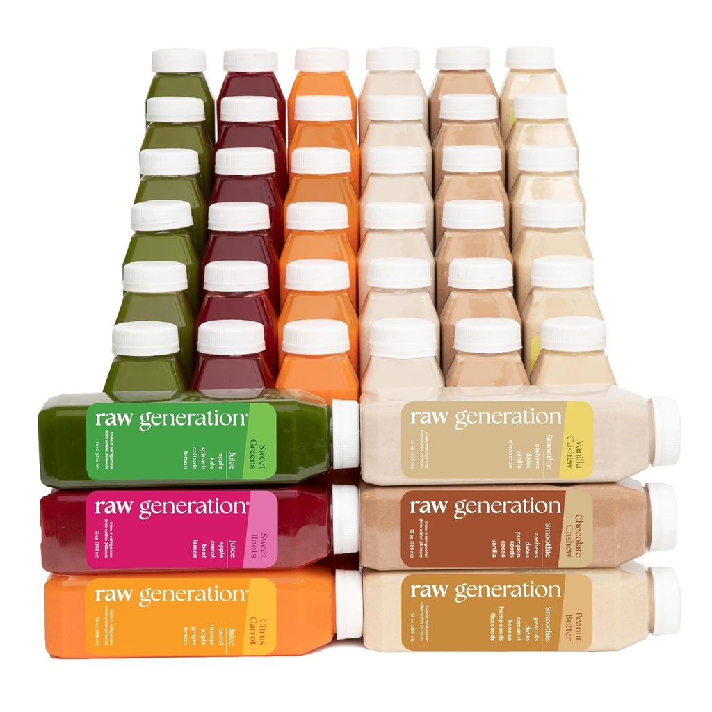 Thế hệ Protein Cleanse – 7-Day Juice & Smice làm sạch cho giảm cân, cơ bắp nghiêng, giảm năng lượng và tăng dần – 42 chai để hỗ trợ việc làm và đặt lại chế độ ăn uống của bạn