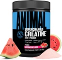 Animal Supercharged Creatine Powder - Flavored Creatine Monohydrate Verbessert mit Betaine Anhydrous, PurpleForce & Senactiv, Stärke, Ausdauer, Muskelrückgewinnung für Männer und Frauen - Wassermelone, 300g