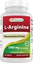 Nejlepší Naturals L- Arginine 3000mg Per Serving - 240 Tablet - Pharmaceutical Grade - Non- GMO & Gluten Free - Vyrobeno v USA
