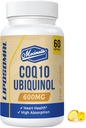 Liposomski CoQ10 Ubikinol 600mg Mehkužci 