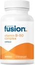 Vitamina B-50 Complex | Vegan B Complex Vitamine per Donne e Uomini | Facile da ingoiare Vitamina B Complex Capsule | 8 B Vitamine Comprese Vitamina B12 | 90 Conte | Alimentazione 3 Mesi