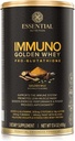 Essentiële voeding Immuno Wei - Gehydrolyseerde Wei Proteïne Poeder, Wei Proteïne Isolaat, 18g Proteïne Per Serveren, Aminozuren, Glutathion Productie - Kurkuma Extract - Gouden Melk - 17.4oz