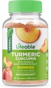 Curcuminable Turmeric Curcumin amb Ginger i Black Pepper Apper, 2000 mg, 2001, Gran Tasting Natural Flator Gummmmy Gummmmmmy, GMO-Free-Free- 2008 Gmicks