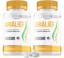(2 Pack) Arialief Capsules Sciatica - Ametlik valem - Arialief Vitamiin Supplement Advanced Strength Formula, Arialief Capsules Toitumistoetus Maksimaalne tugevus üldine heaolu (120 kapslit)