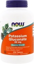 Тепер Foods Potassium Gluconate 99 Milligrams - 250 таблеток
