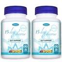 TAOTERS 15 Day Cleanse Gut Support 2 Pack, Detox Supplement with Senna, Cascara Sagrada & Psyllium Husk, for Men and Women | Total 60 Capsules