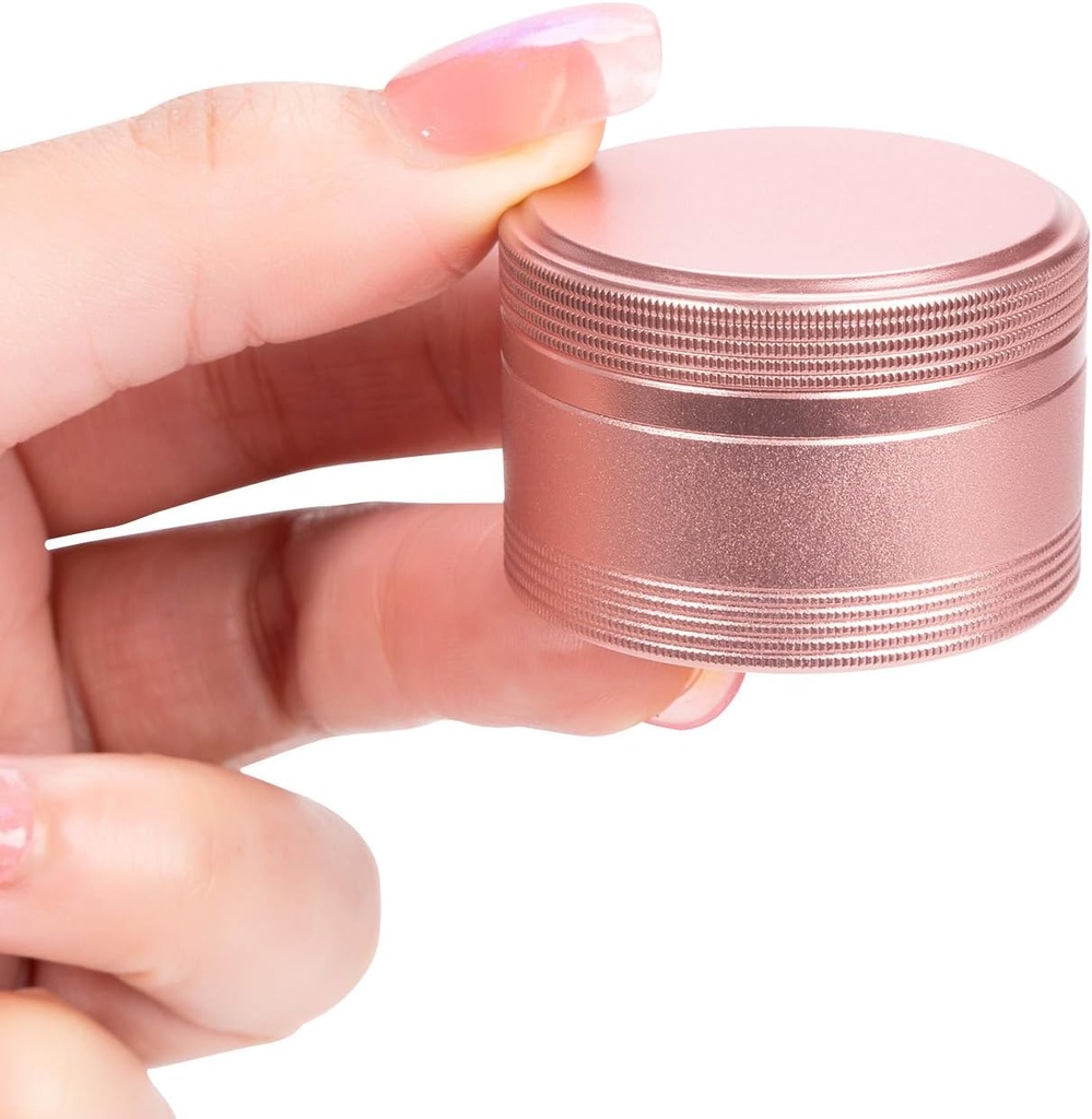 Small Metal Pill Box Pill Container - Vattentät Rese Pill Case för Purse Pocket, Portable Single Round Medecine Organizer Daily Vitamin Medication Pill Holder Pink