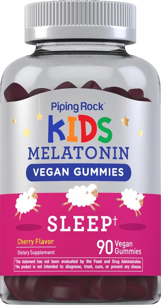 Piping Rock Kids Melatonine Gummies 1mg 
