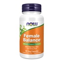 NOW Foods Supplements, Female Balance™ with Wild Yam, Vitex, Dong Quai, GLA, Vitamin B-6 and Folate, 90 Capsules
