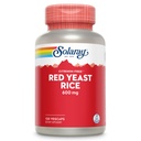 Solaray, Red Yeast Rice 600mg, 120 Veggie Capsules | Traditional Wellness Support, Non-Irradiated, Citrinin Free Red Yeast Rice, 60 Servings, Lab Verified