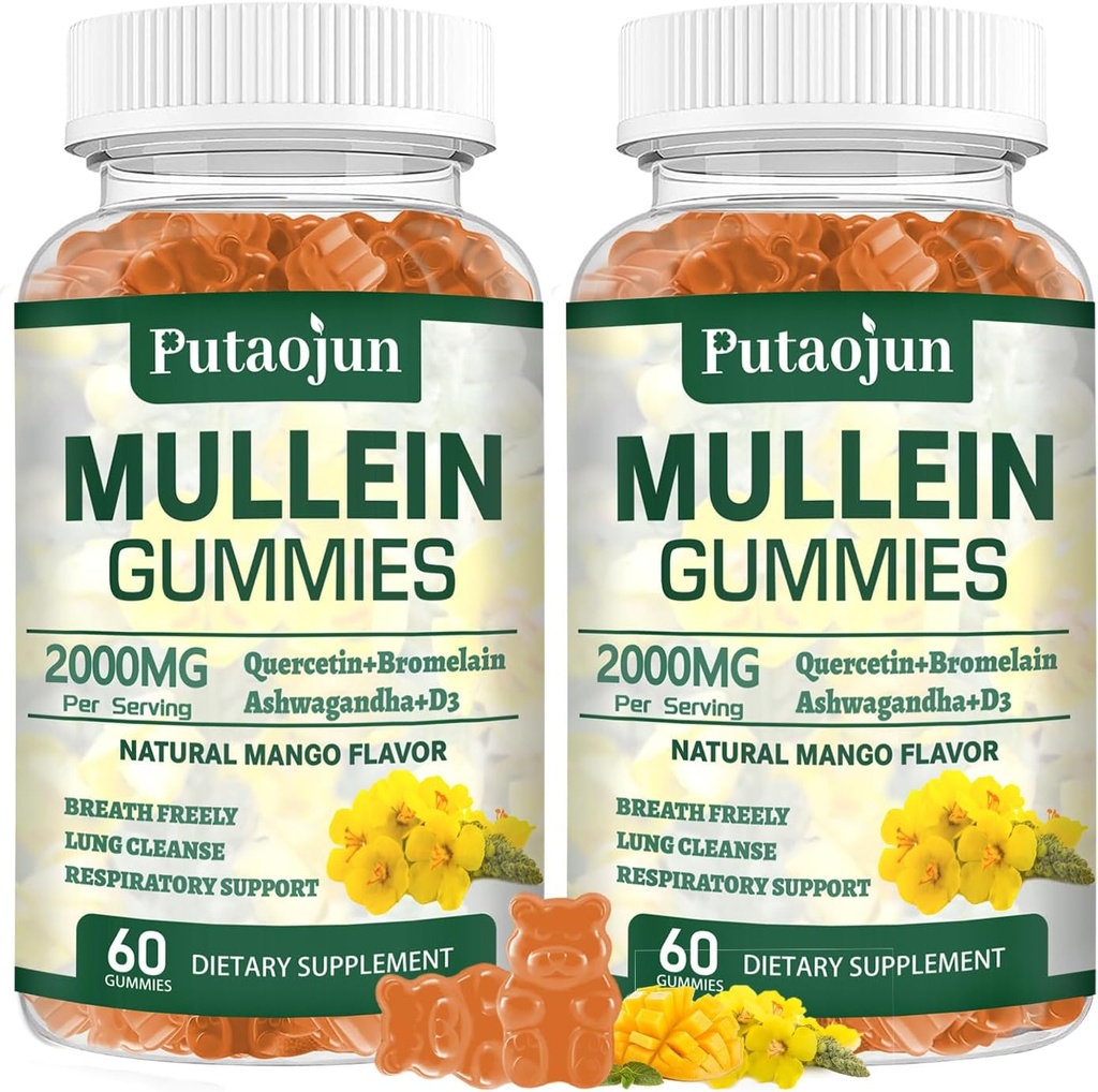 Mullein Gummies for Longs 