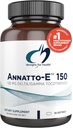 Designs for Health Annatto-E 150mg Tocotrienolen - DeltaGold Vitamine E Complex Supplement with Delta + Gamma Tocotrienolen - Cardiovasculaire, gezonde veroudering + antioxidant ondersteuning - Non-GMO (30 Softgels)