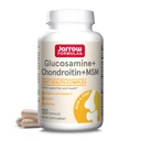 Jarrow Formulas Glucosamine, Chondroitin, and MSM Capsules; Joint Support Supplement with Vitamin C and Manganese, Bone & Joint Health, 120 Capsules, 30 Day Supply