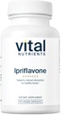 Nutrientes vitais Ipriflavone 600mg | Soporte de isoflavona para ósos saudables e absorción de calcio | Gluten, Dairy, Soy Free | Non-GMO | 90 cápsulas