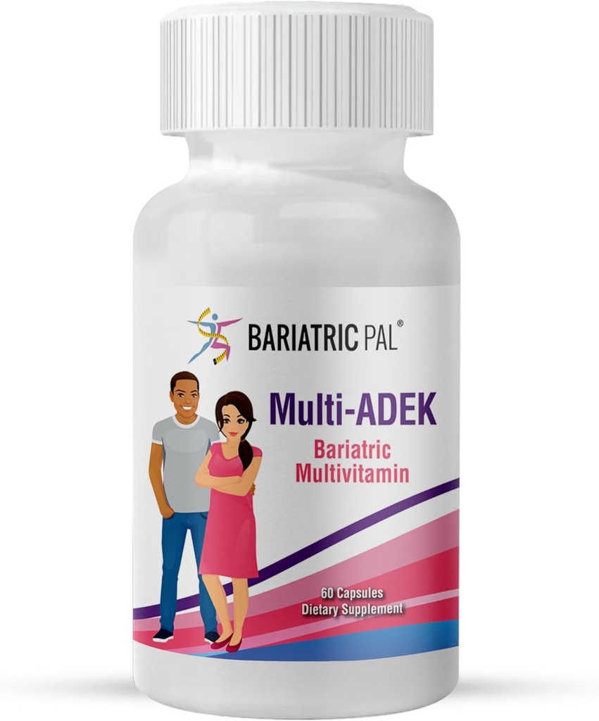 Cápsulas multi-ADEK Bariatric multivitamínico (60 Conde)